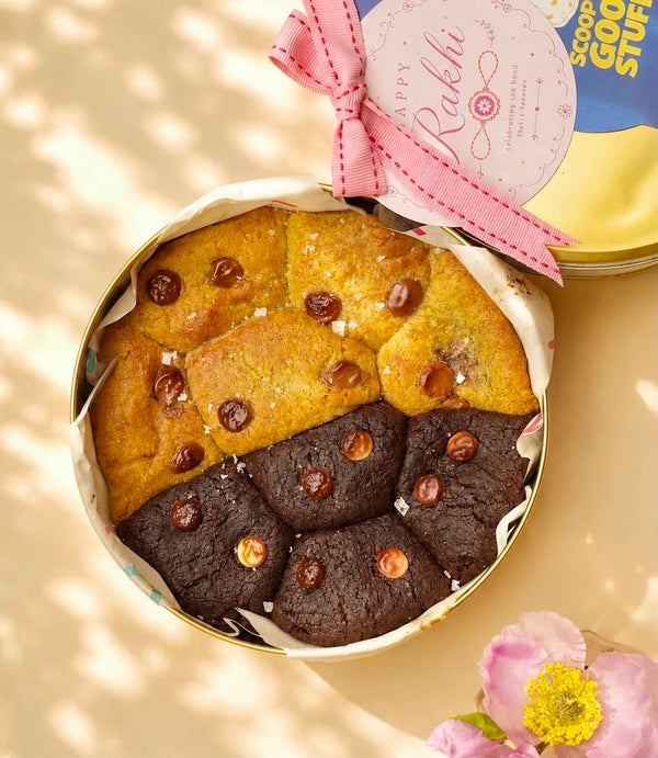 Half n Half Cookie Dough Tin