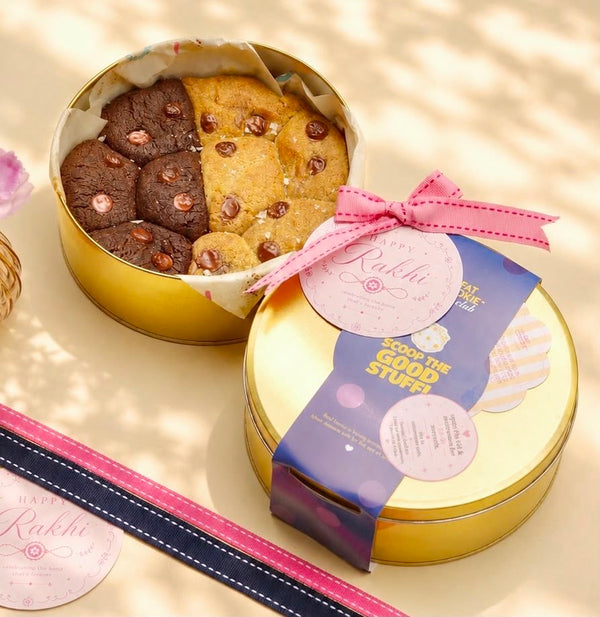 Half n Half Cookie Dough Tin