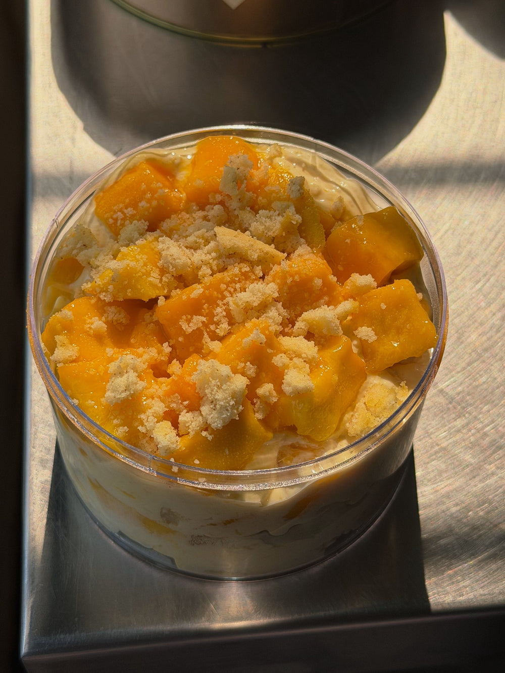 Mini Mango Cream Pudding