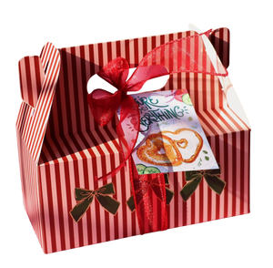 Close-up of chocolate lover pudding box dessert jars