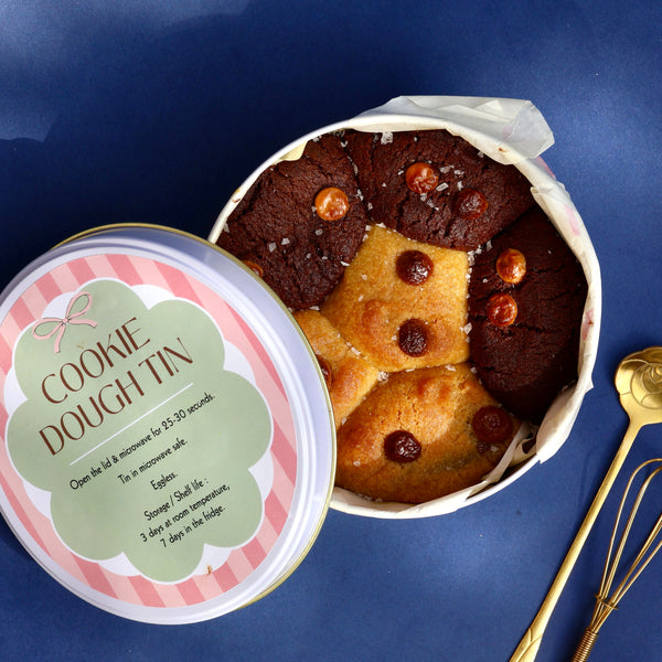 Pocket Half n Half Cookie Tin
