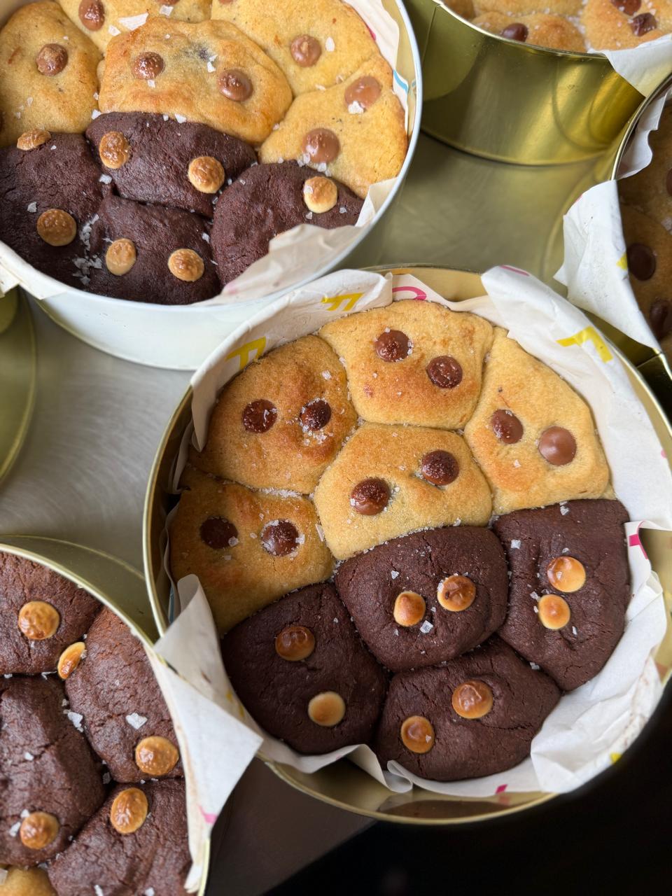 HALF N HALF COOKIE DOUGH TIN